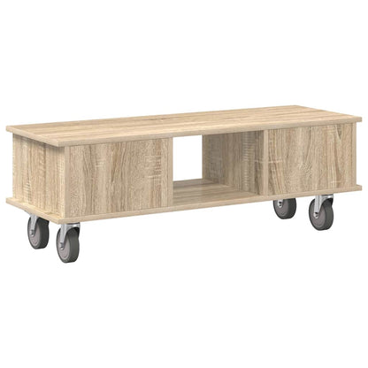 Televizní Stojan 100 X 35 X 35 Cm Sonoma Dub Kompozitní Dřevo