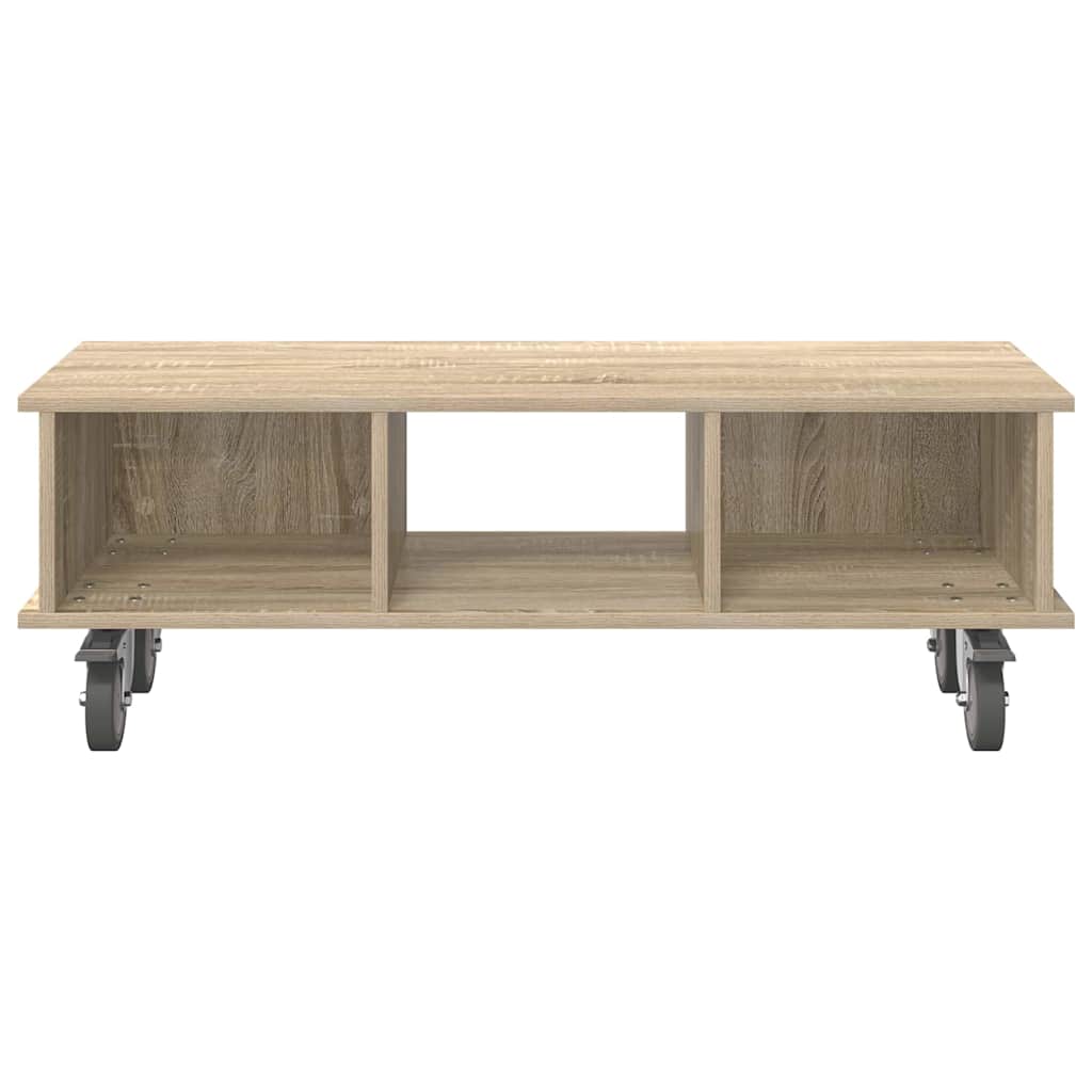 Televizní Stojan 100 X 35 X 35 Cm Sonoma Dub Kompozitní Dřevo
