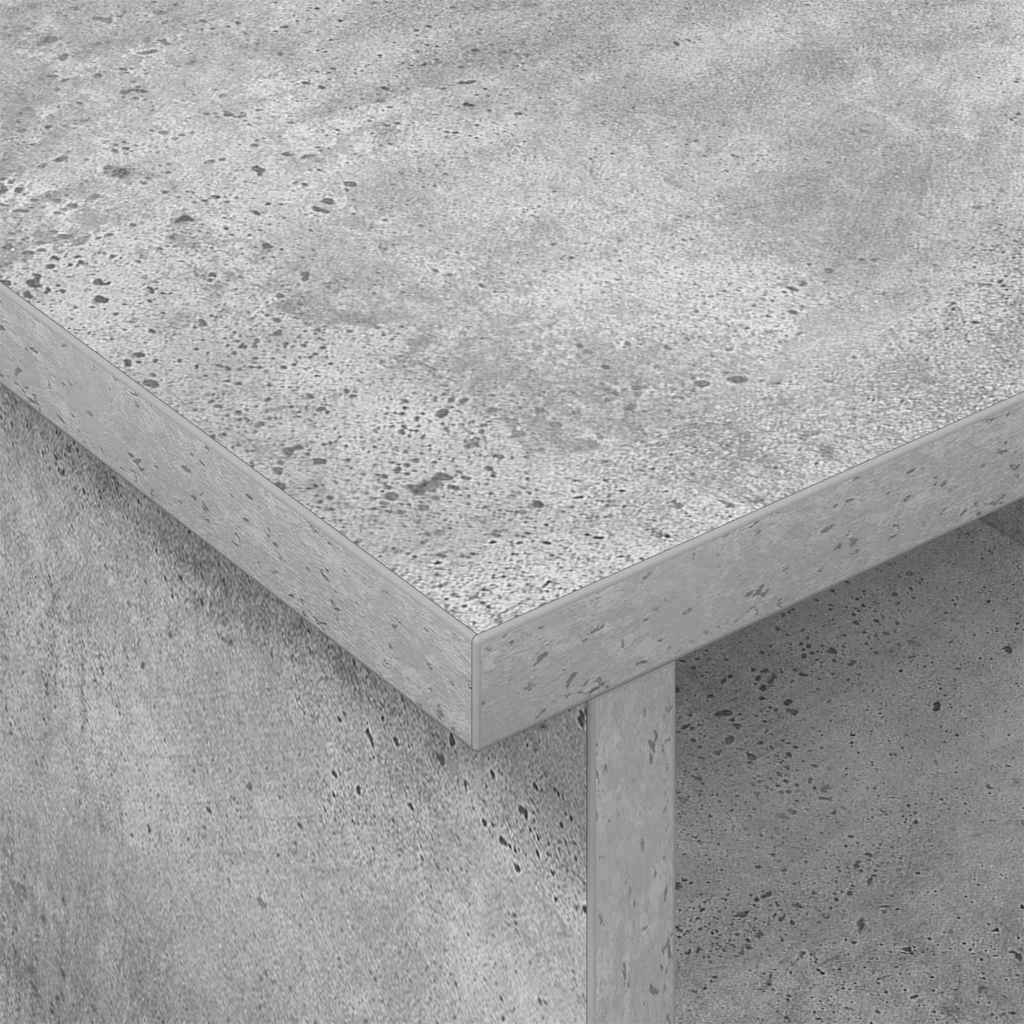 Televizní Stojan 100 X 35 X 35 Cm Betonově Šedá