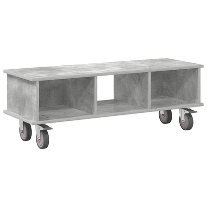 Televizní Stojan 100 X 35 X 35 Cm Betonově Šedá