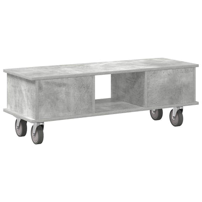 Televizní Stojan 100 X 35 X 35 Cm Betonově Šedá