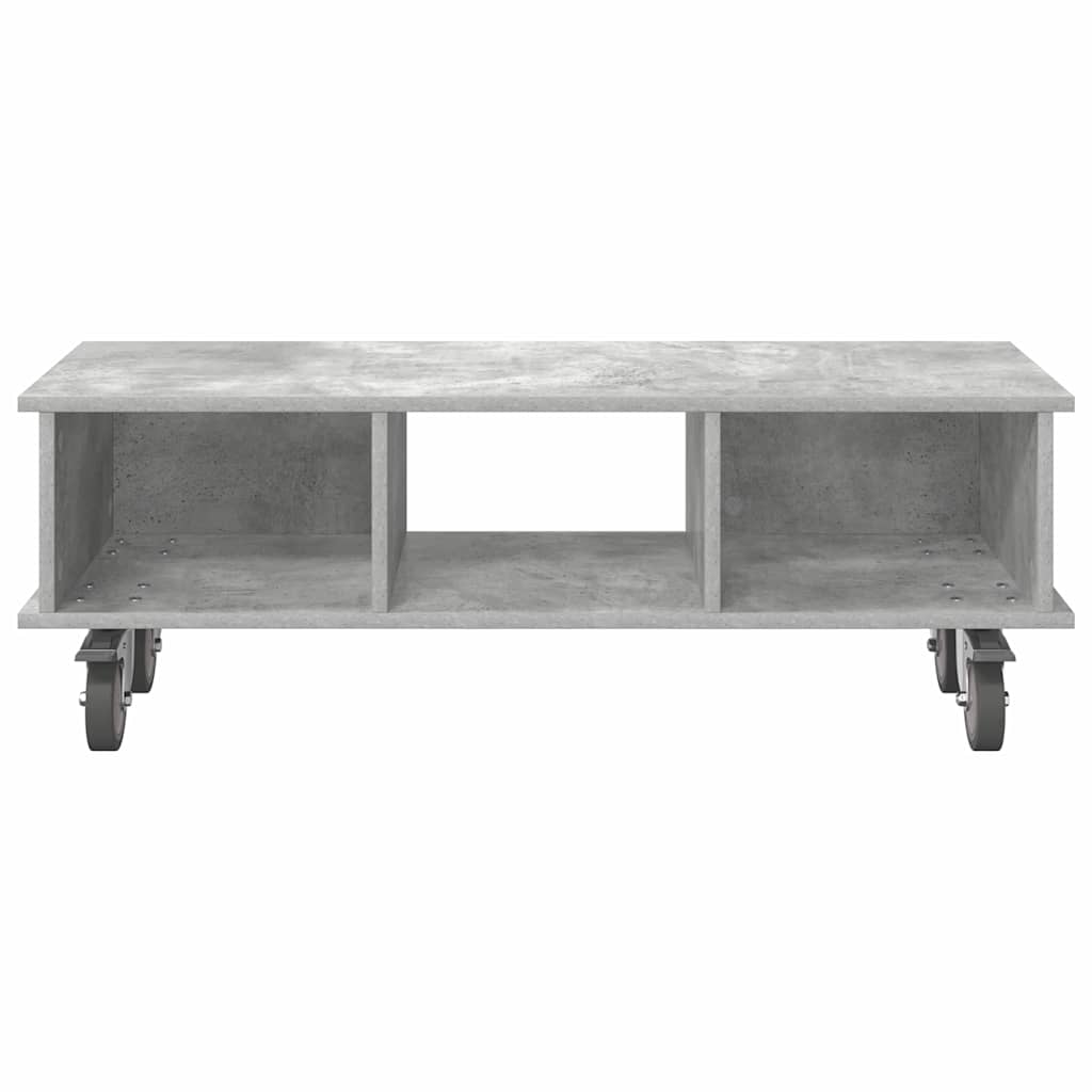 Televizní Stojan 100 X 35 X 35 Cm Betonově Šedá