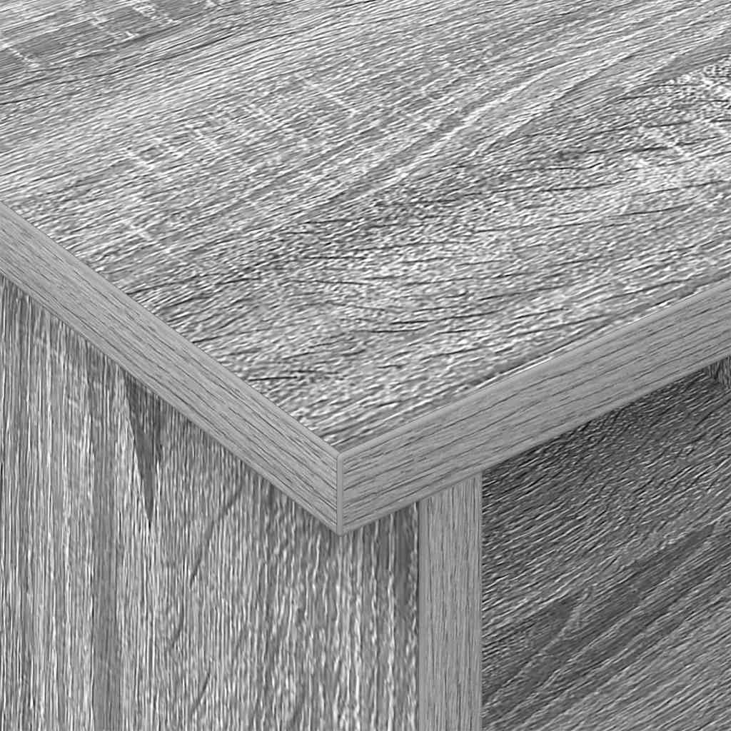 Televizní Stojan 100 X 35 X 35 Cm Šedá Sonoma Kompozitní Dřevo