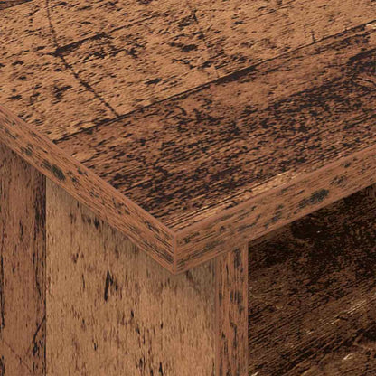 Televizní Stojan 100 X 35 X 35 Cm Staré Dřevo Kompozitní Dřevo