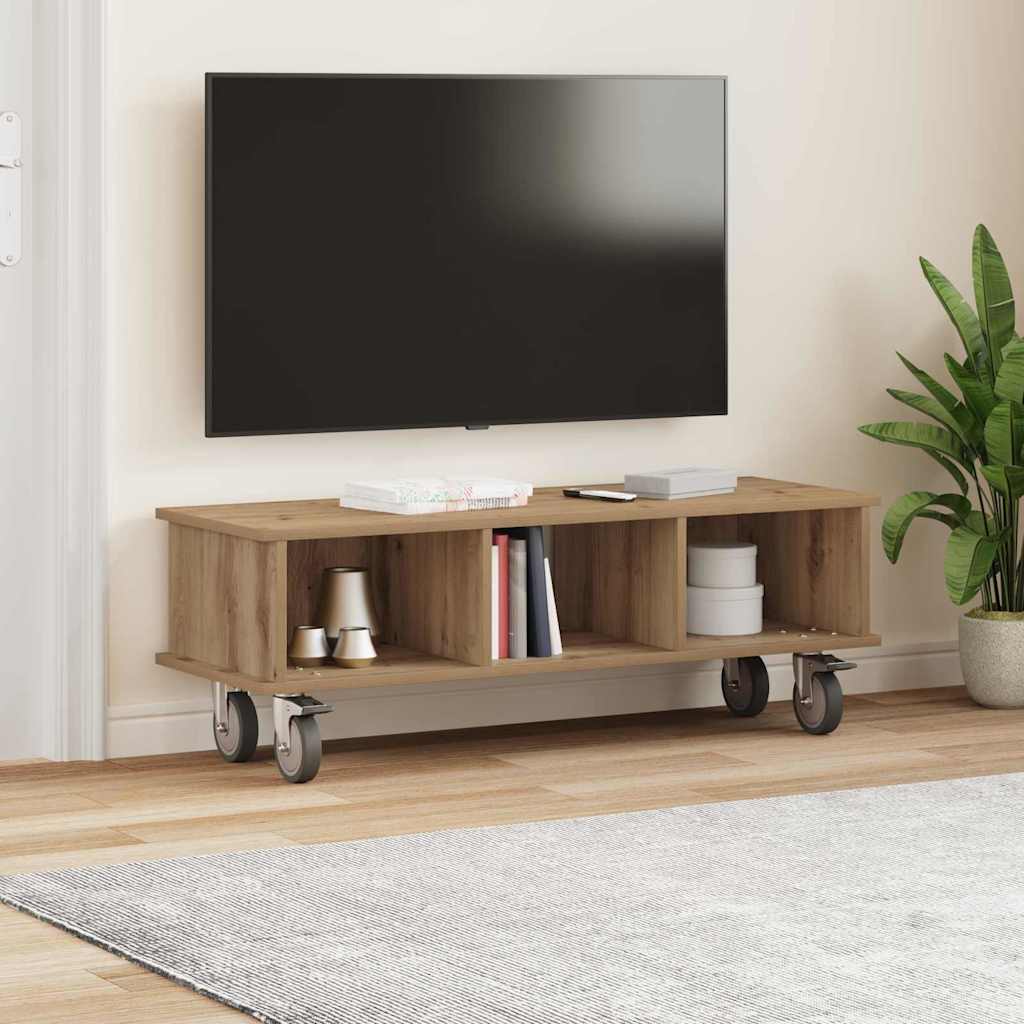 Televizní Stojan 100 X 35 X 35 Cm Artisanový Dub