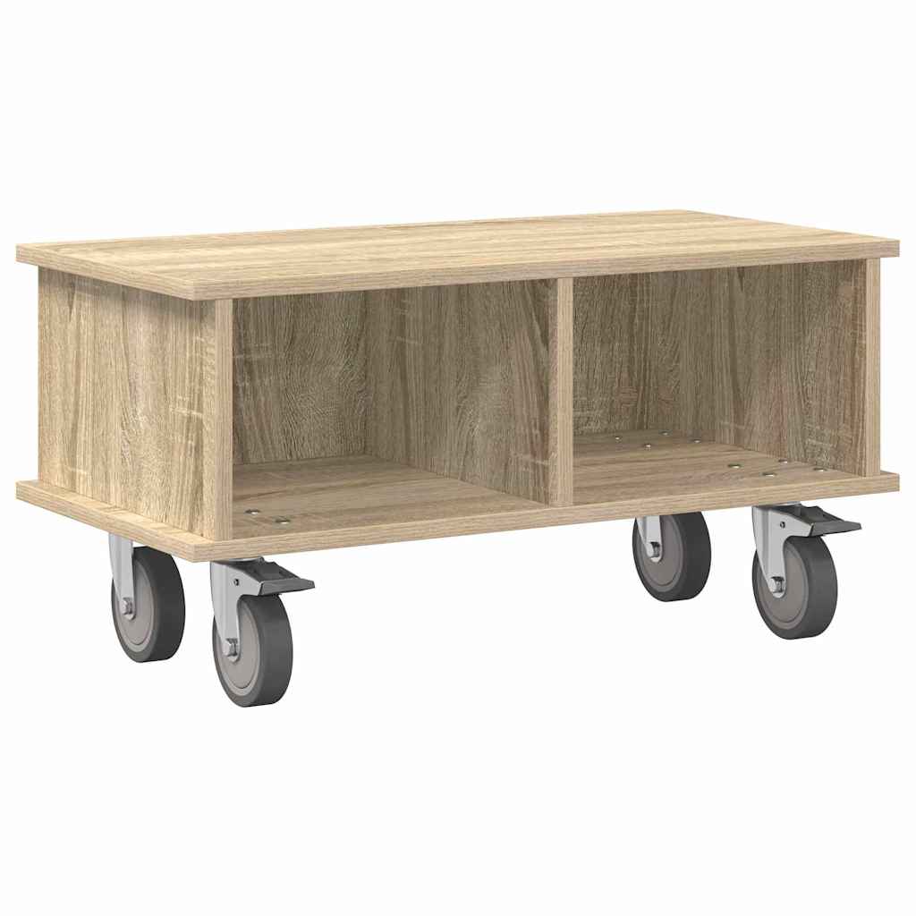 Televizní Stojan 68,5 X 35 X 35 Cm Sonoma Dub Kompozitní Dřevo