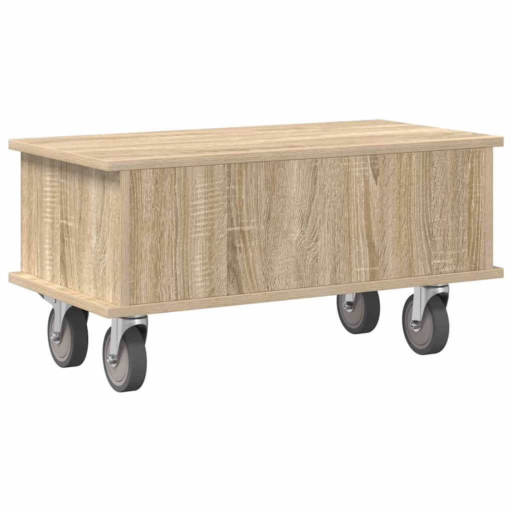 Televizní Stojan 68,5 X 35 X 35 Cm Sonoma Dub Kompozitní Dřevo