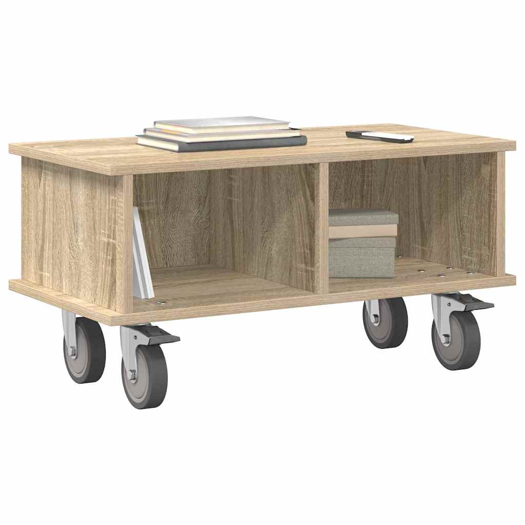 Televizní Stojan 68,5 X 35 X 35 Cm Sonoma Dub Kompozitní Dřevo