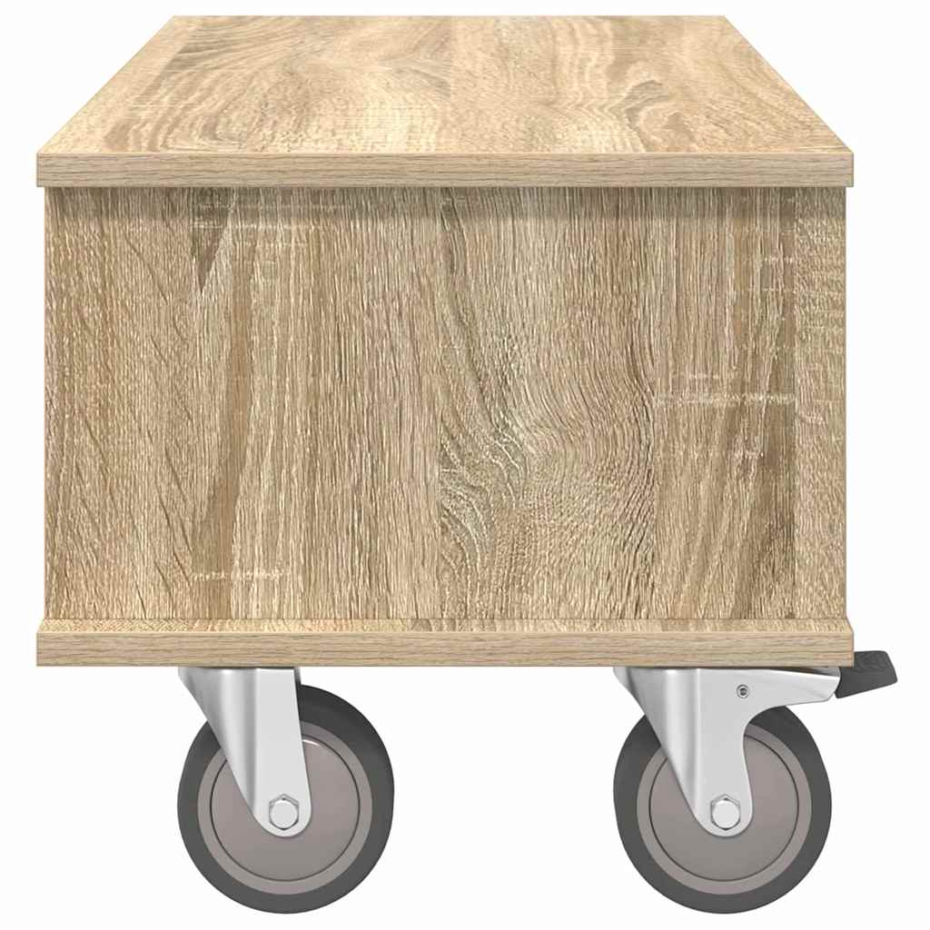 Televizní Stojan 68,5 X 35 X 35 Cm Sonoma Dub Kompozitní Dřevo