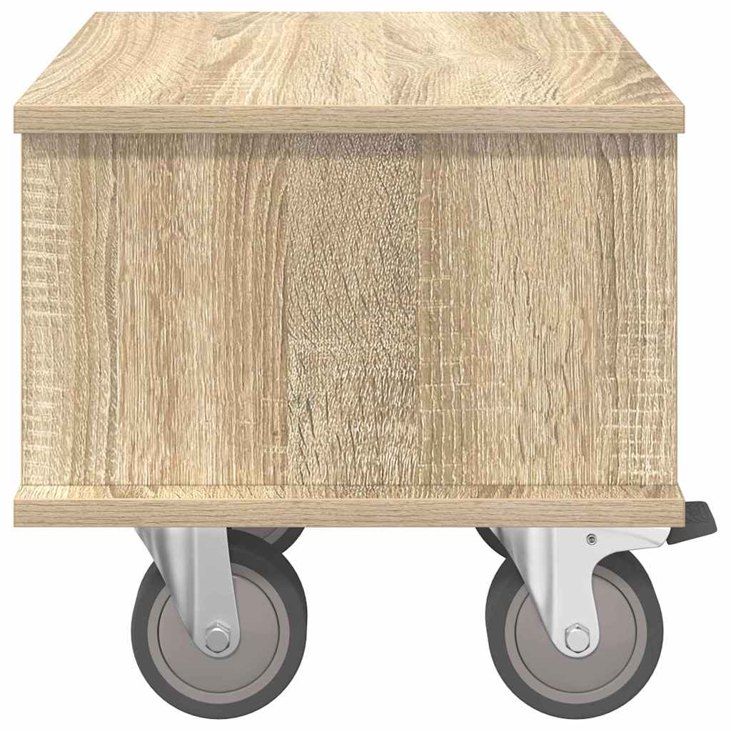 Televizní Stojan 37 X 35 X 35 Cm Sonoma Dub Kompozitní Dřevo