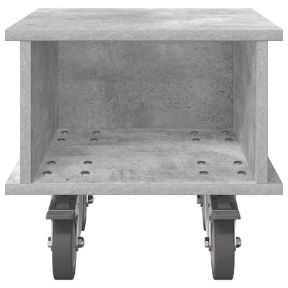 Televizní Stojan 37 X 35 X 35 Cm Betonově Šedá Kompozitní Dřevo