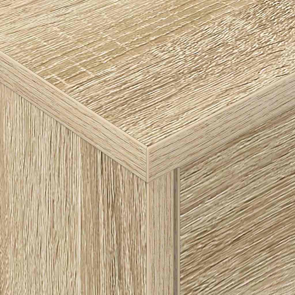 Noční Stolek Sonoma Dub 40,5 X 40 X 48 Cm Kompozitní Dřevo