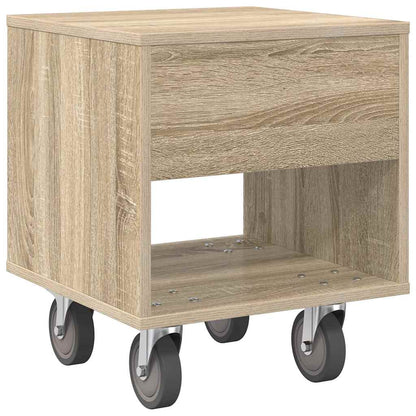 Noční Stolek Sonoma Dub 40,5 X 40 X 48 Cm Kompozitní Dřevo