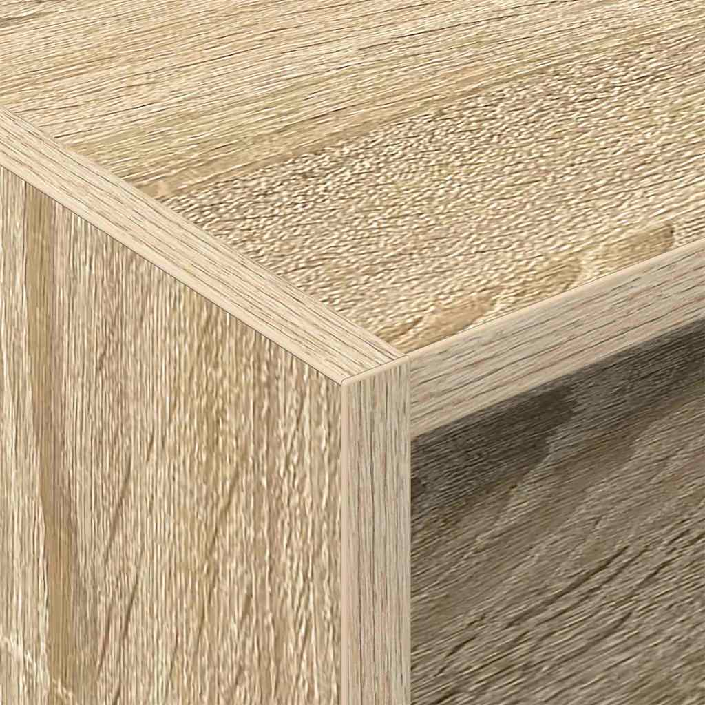 Skříň Na Gramofonové Desky Sonoma Dub 78.5 X 35 X 45 Cm