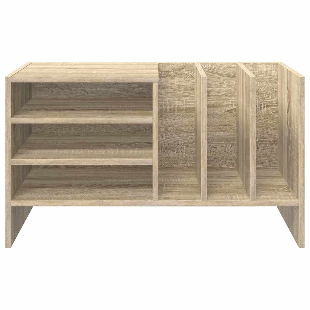 Skříň Na Gramofonové Desky Sonoma Dub 78.5 X 35 X 45 Cm