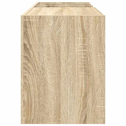 Skříň Na Gramofonové Desky Sonoma Dub 78.5 X 35 X 45 Cm