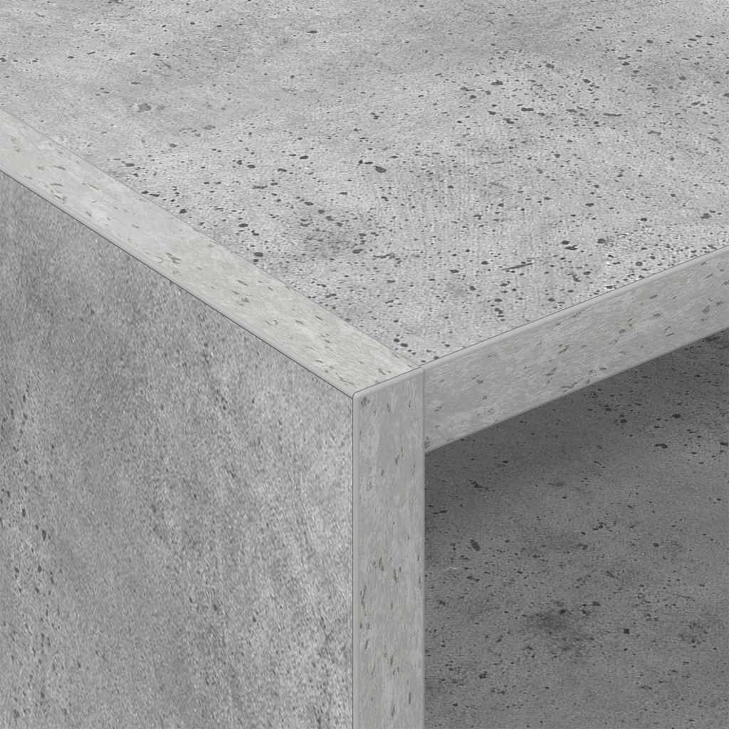 Skříň Na Gramofonové Desky Betonově Šedá 78.5 X 35 X 45 Cm