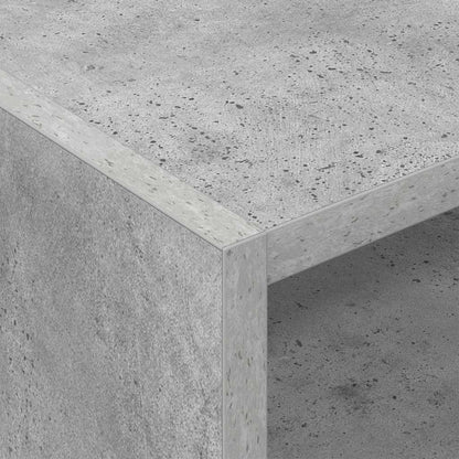 Skříň Na Gramofonové Desky Betonově Šedá 78.5 X 35 X 45 Cm