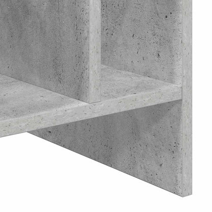 Skříň Na Gramofonové Desky Betonově Šedá 78.5 X 35 X 45 Cm