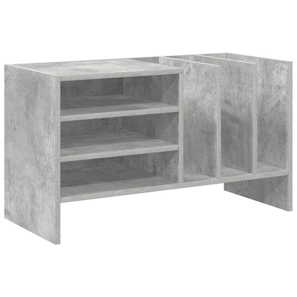 Skříň Na Gramofonové Desky Betonově Šedá 78.5 X 35 X 45 Cm