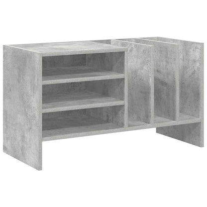 Skříň Na Gramofonové Desky Betonově Šedá 78.5 X 35 X 45 Cm