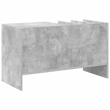 Skříň Na Gramofonové Desky Betonově Šedá 78.5 X 35 X 45 Cm