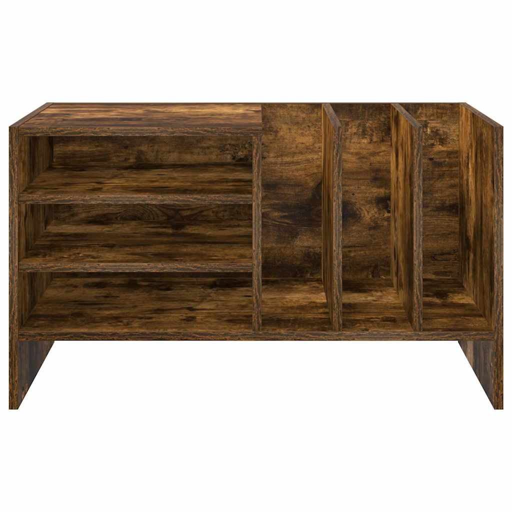 Skříň Na Gramofonové Desky Kouřový Dub 78.5 X 35 X 45 Cm