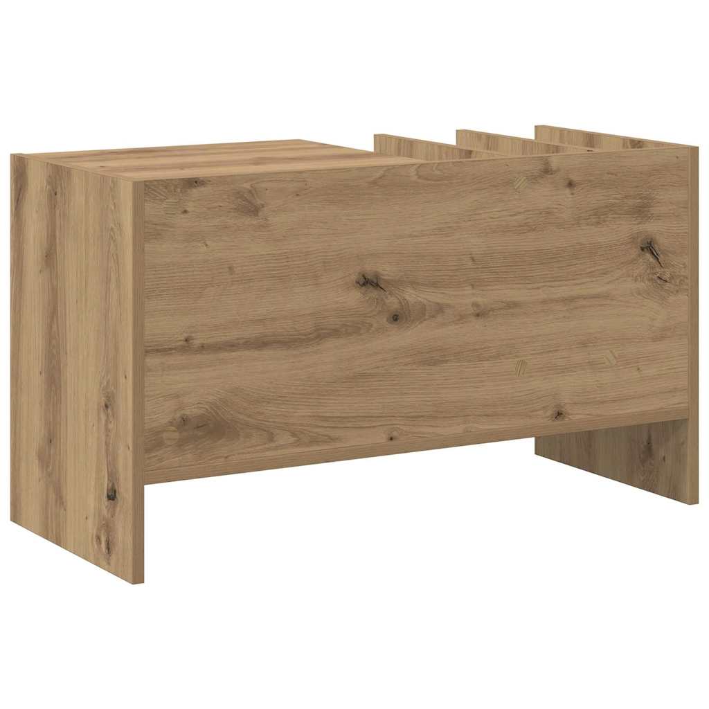 Skříň Na Gramofonové Desky Artisanový Dub 78.5 X 35 X 45 Cm