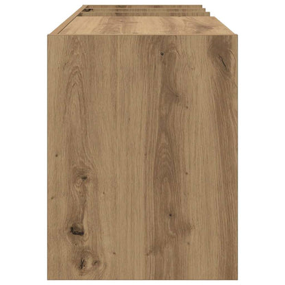 Skříň Na Gramofonové Desky Artisanový Dub 78.5 X 35 X 45 Cm