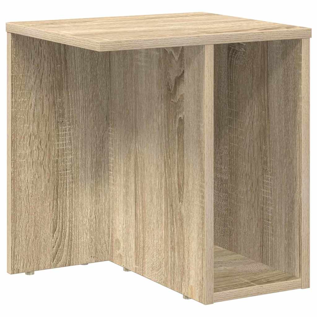 Odkládací Stolek Sonoma Dub 37 X 32 X 40 Cm Kompozitní Dřevo