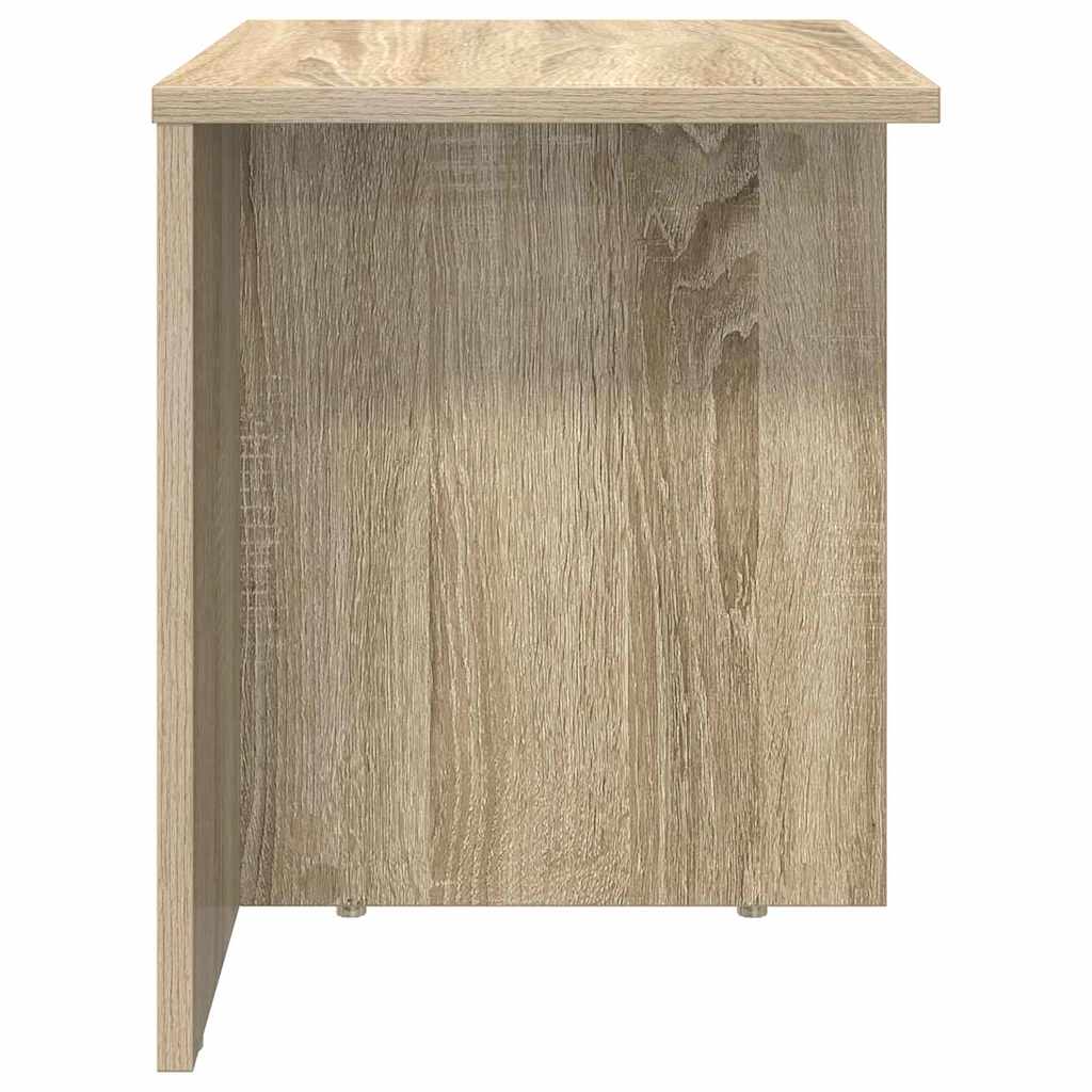 Odkládací Stolek Sonoma Dub 37 X 32 X 40 Cm Kompozitní Dřevo