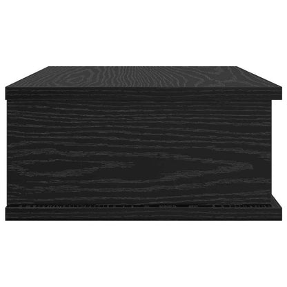 Noční Stolek Černý Dub 40 X 31 X 15 Cm Kompozitní Dřevo