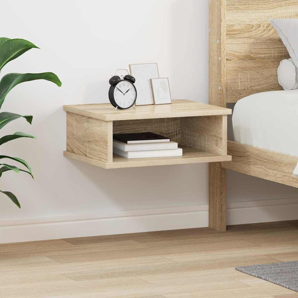 Noční Stolek Sonoma Dub 40 X 31 X 15 Cm Kompozitní Dřevo