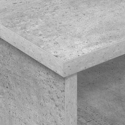 Noční Stolek 2 Ks Betonově Šedá 40 X 31 X 15 Cm