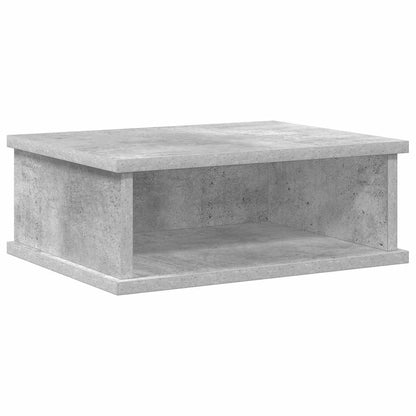 Noční Stolek 2 Ks Betonově Šedá 40 X 31 X 15 Cm