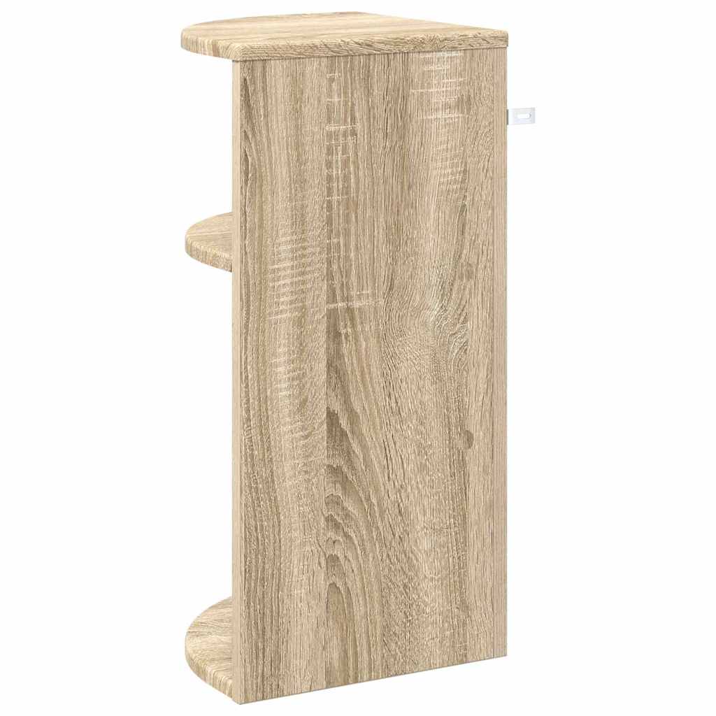 Odkládací Stolek Sonoma Dub 29,6 X 29,6 X 60 Cm