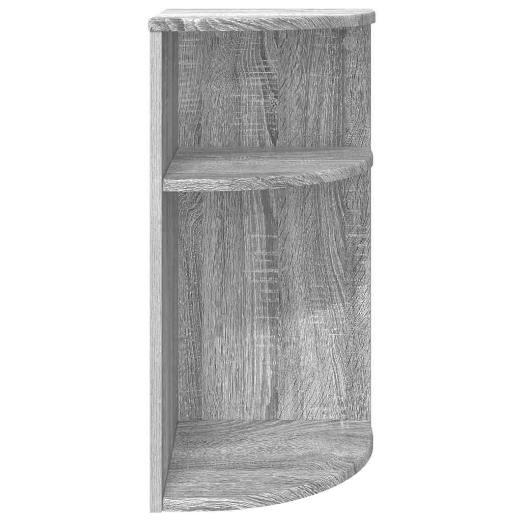 Odkládací Stolek Šedá Sonoma 29,6 X 29,6 X 60 Cm