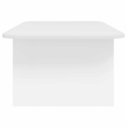Konferenční Stolek Bílá 93 X 53 X 33 Cm Kompozitní Dřevo