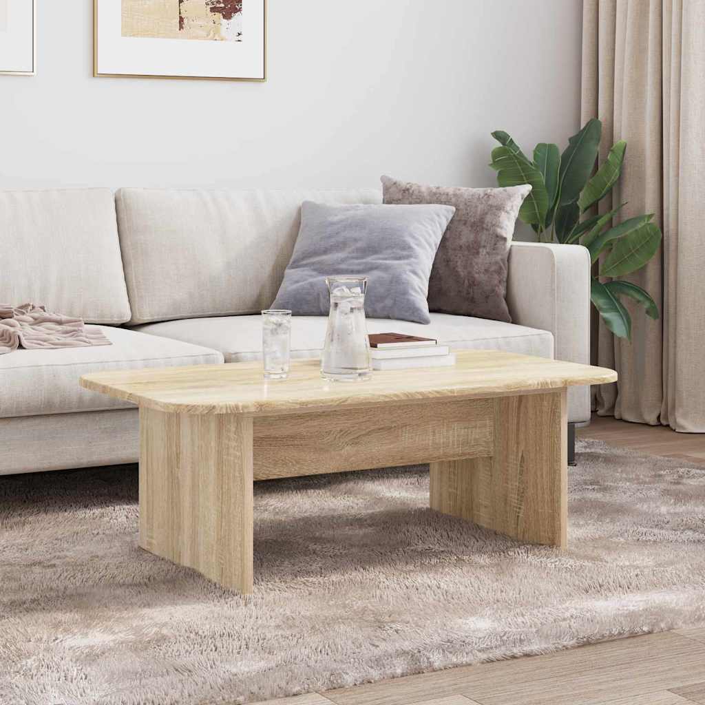 Konferenční Stolek Sonoma Dub 93 X 53 X 33 Cm Kompozitní Dřevo