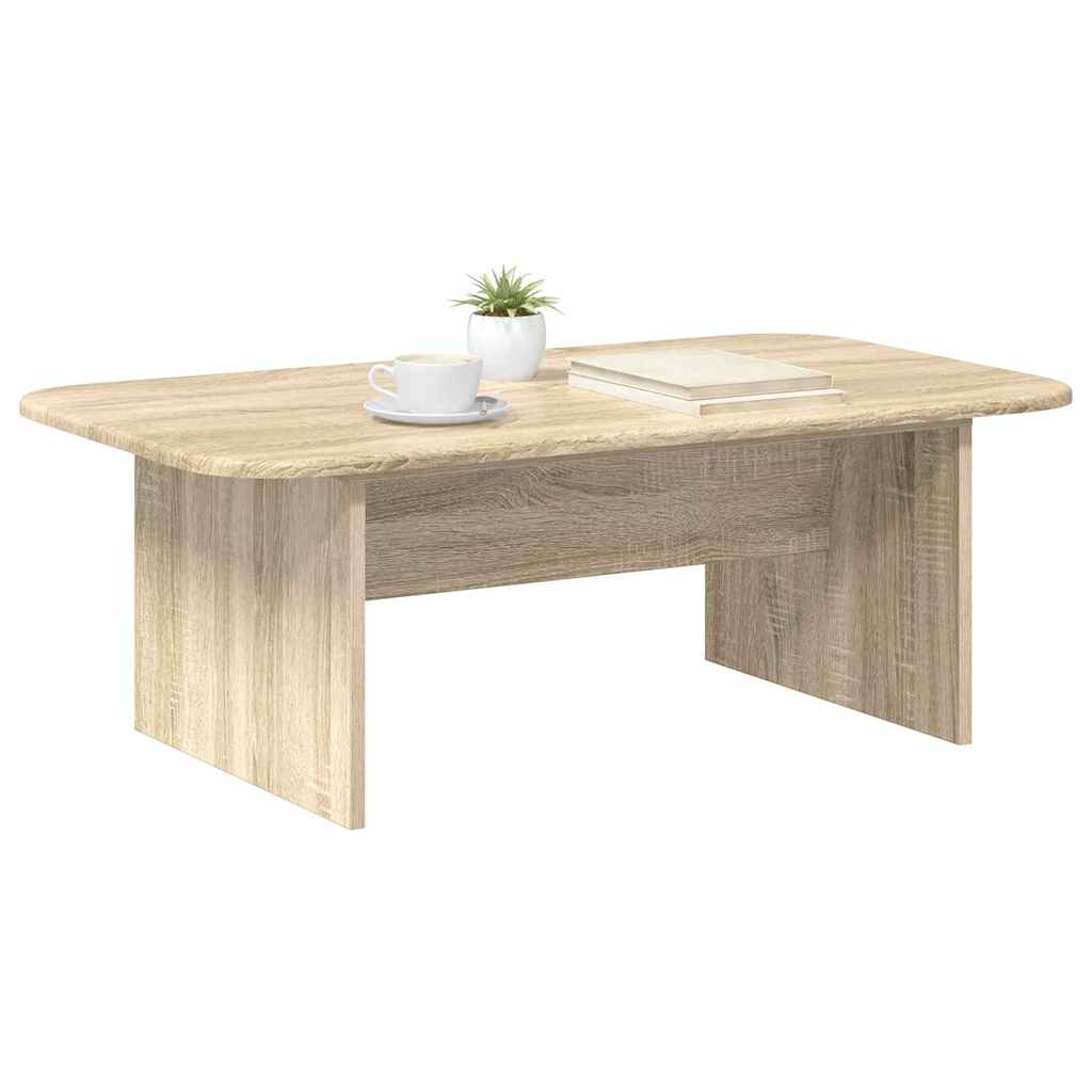 Konferenční Stolek Sonoma Dub 93 X 53 X 33 Cm Kompozitní Dřevo