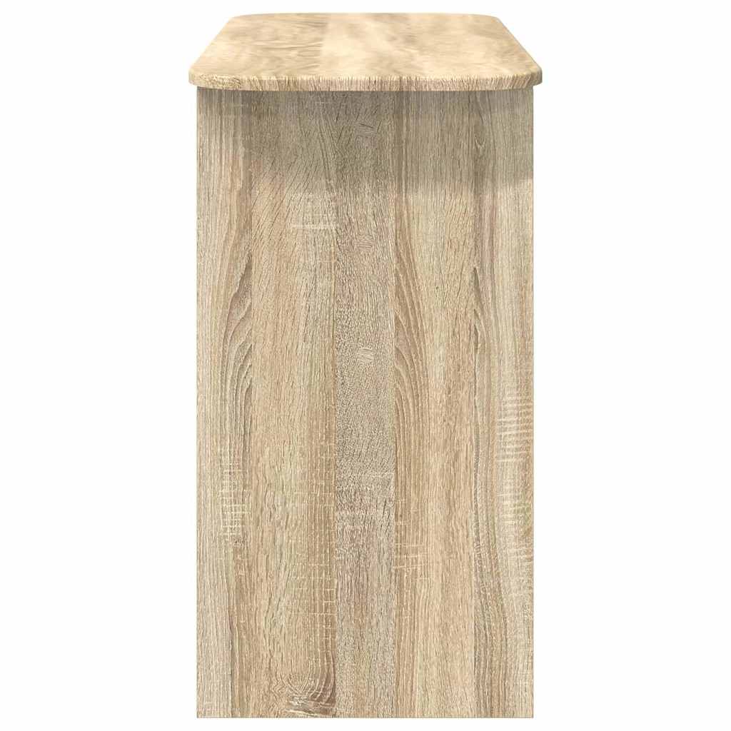 Konzolový Stolek Sonoma Dub 93 X 40 X 75 Cm Kompozitní Dřevo