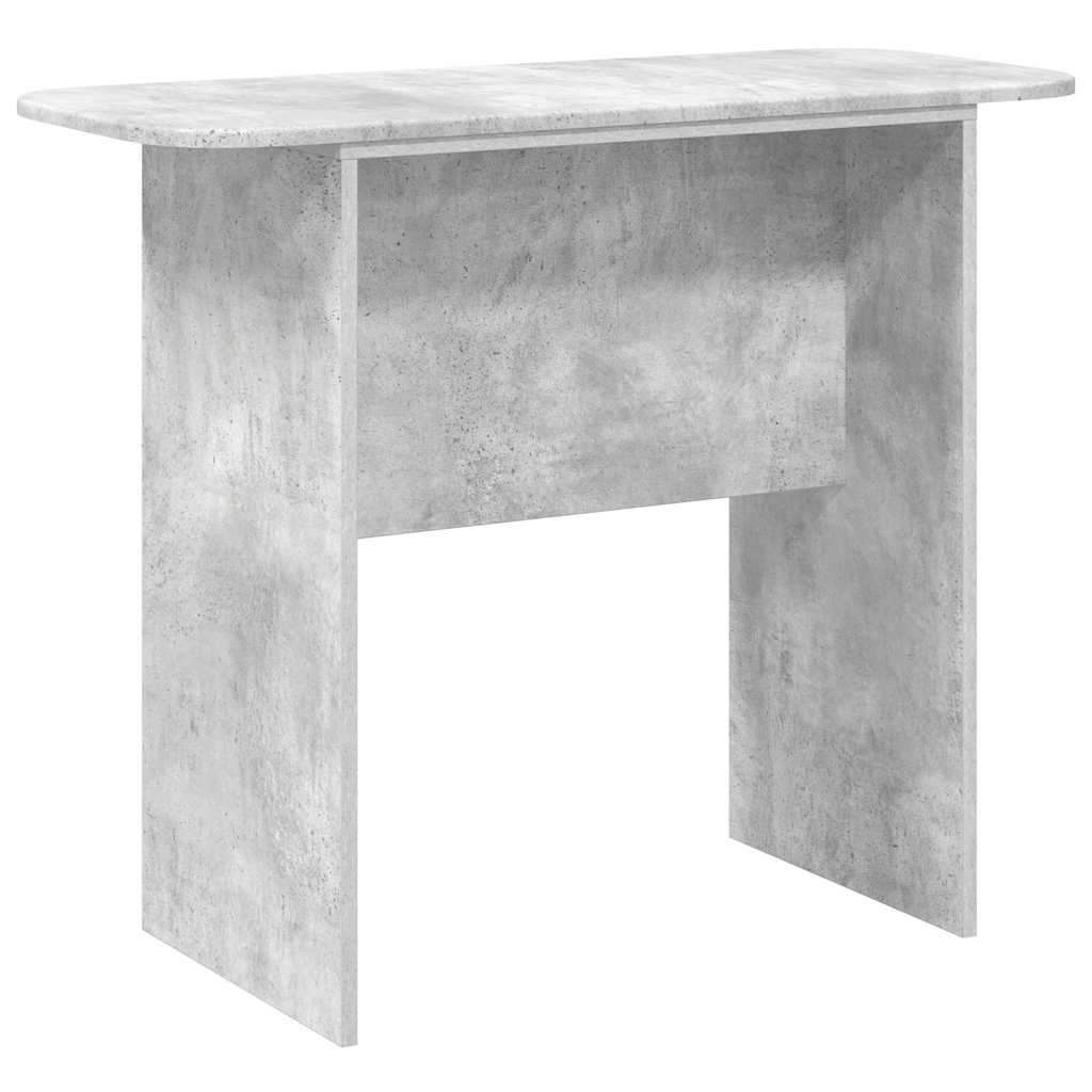 Konzolový Stolek Betonově Šedá 93 X 40 X 75 Cm Kompozitní Dřevo