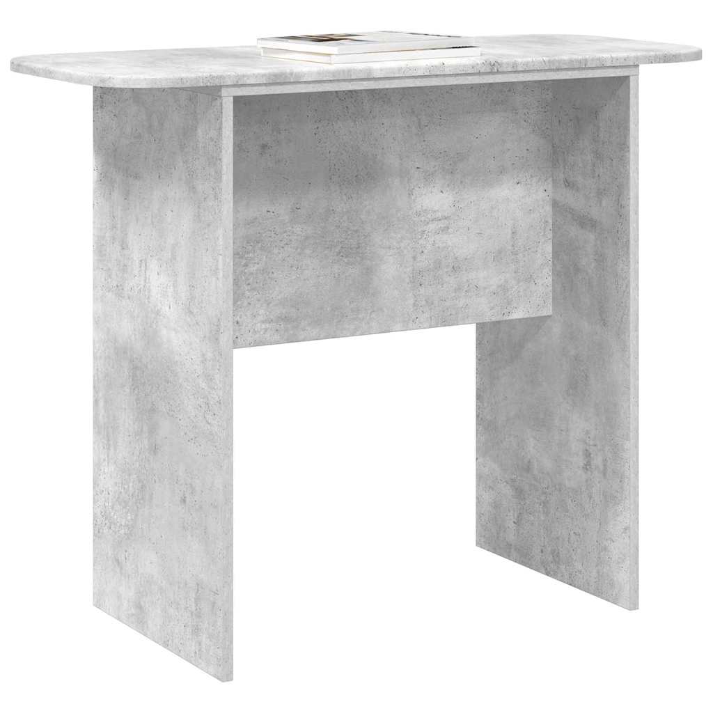 Konzolový Stolek Betonově Šedá 93 X 40 X 75 Cm Kompozitní Dřevo