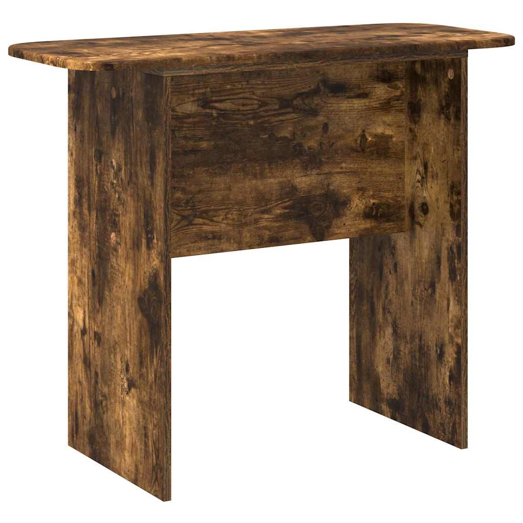 Konzolový Stolek Kouřový Dub 93 X 40 X 75 Cm Kompozitní Dřevo