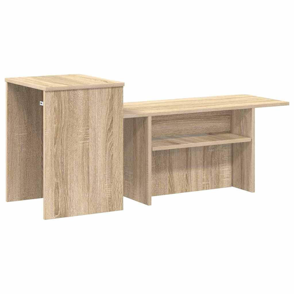 Konzolový Stolek Sonoma Dub 91,5 X 35 X 38,5 Cm