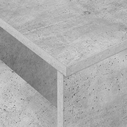 Konzolový Stolek Betonově Šedá 91,5 X 35 X 38,5 Cm