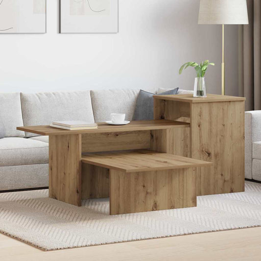 Konzolový Stolek Artisanový Dub 91,5 X 35 X 38,5 Cm