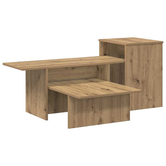 Konzolový Stolek Artisanový Dub 91,5 X 35 X 38,5 Cm