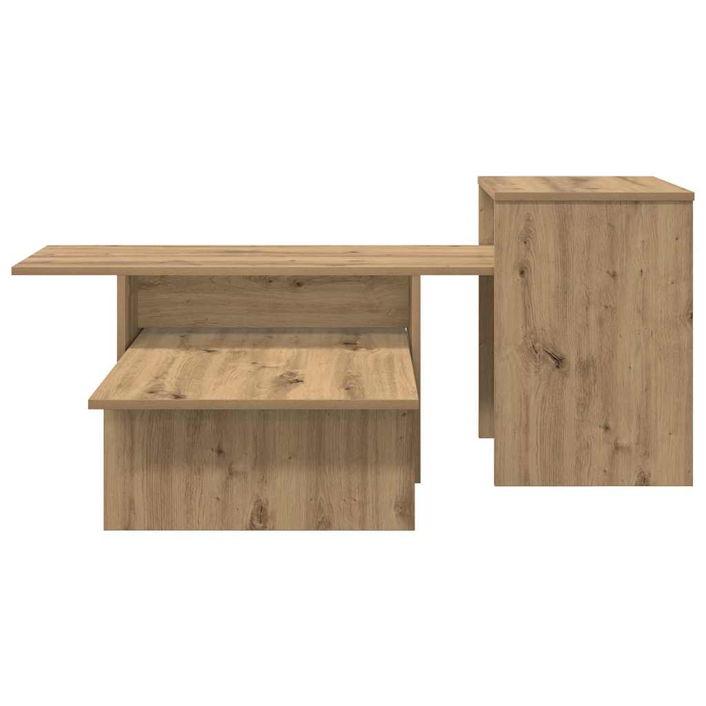 Konzolový Stolek Artisanový Dub 91,5 X 35 X 38,5 Cm