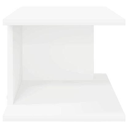 Noční Stolek 2 Ks Bílá 40 X 30 X 25 Cm Kompozitní Dřevo